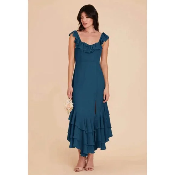 lulus reinette black midi dress Lucie Silk-Velvet Midi Dress in Black
